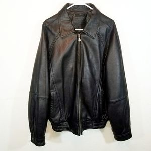 Roundtree and Yorke Lamb Leather Jacket